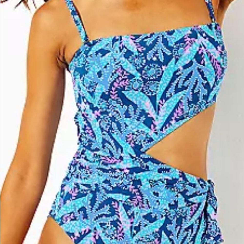 Lilly Pulitzer Snyder One Piece Swimsuit -New